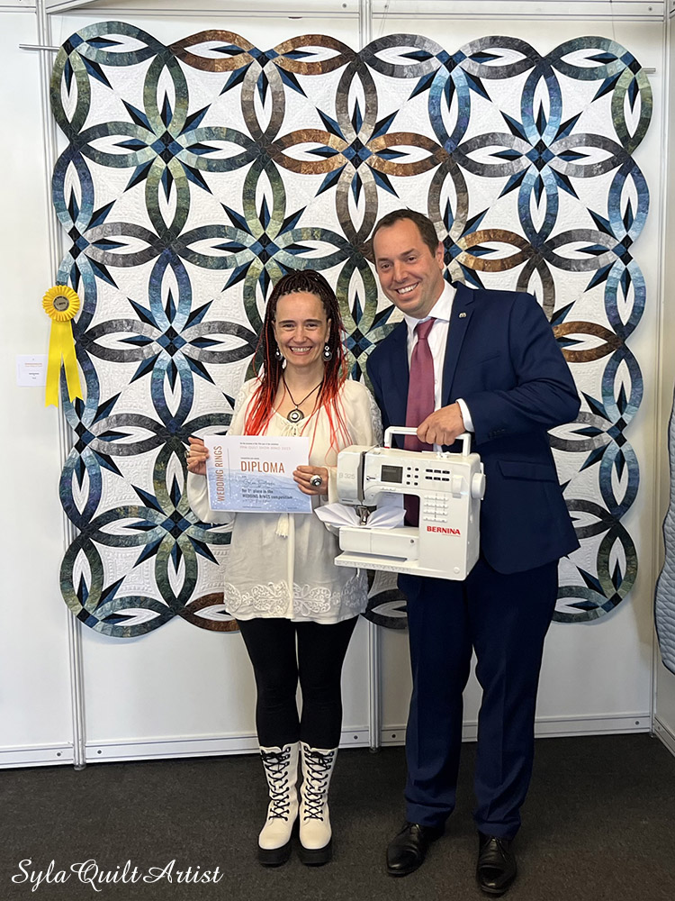 15 Międzynarodowy Konkurs PPM QUILT SHOW BRNO-Wygrałam