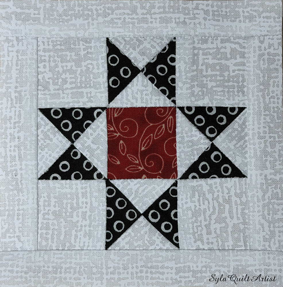 Zwei weitere Dear-Jane-Blöcke und… mein Atelier ist fast fertig!
